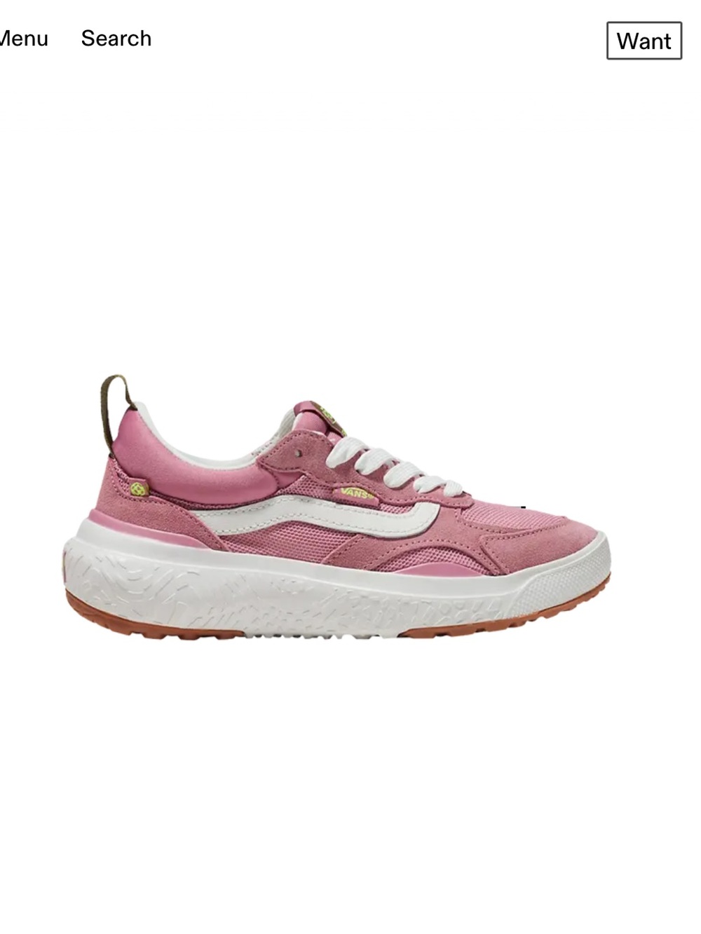 Vans UltraRange Neo VR3 MTE Women's Pink and White Low-Top Sneakers